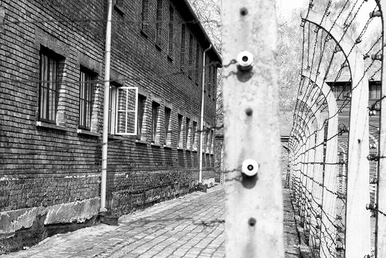 Bild von der Seite „Auschwitz“